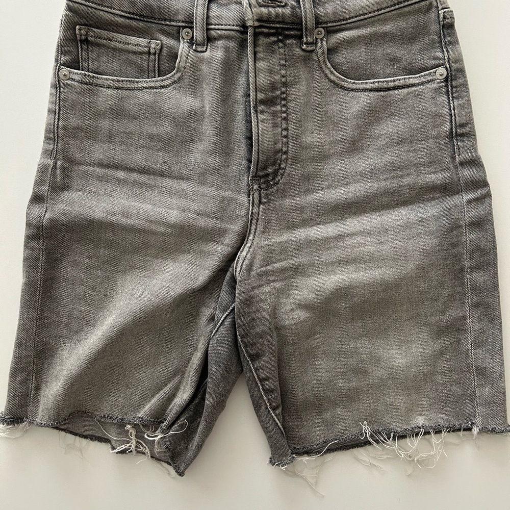 Express Gray Jean Shorts